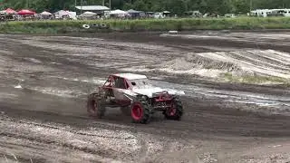 Mega Truck Racing At Hogwaller Mud Bog June 2023! Mega Truck Bad Boys Series Race 4!