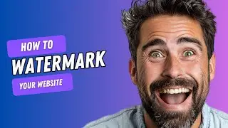 How To Watermark Your Website