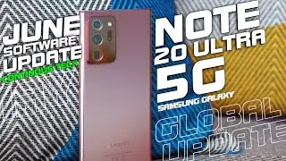 Note 20 Ultra 5G Samsung Galaxy⚡ June Software Update 2022 #note205g #note20ultra5g -Continous TecX