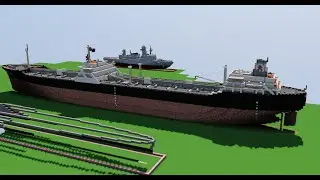 Large Oil Tanker - Minecraft Timelapse