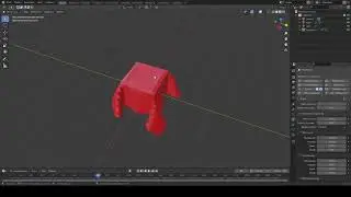 How to create clothes in blender quickly? Modifier fabric (english subtitles)