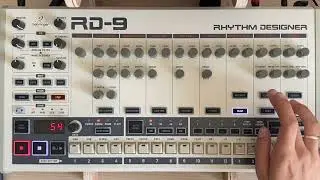 Pacific State - 808 State Behringer RD-9 / TR-909 pattern