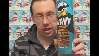 `Pringles Halo Moa Burger Potato Chips Review