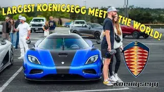 30+ KOENIGSEGGS LEAVING PRIVATE MEET!