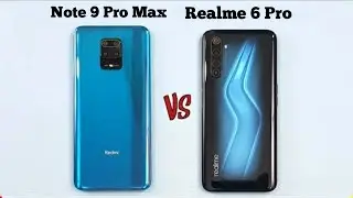 Redmi note 9 pro max vs realme 6 pro full details comparison in hindi.