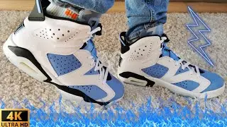 Jordan 6 Retro UNC White / DETAIL​ &​ ON​ FEET​