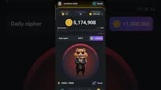 Шифр hamster kombat 13 июня #hamsterkombat #crypto #криптовалюта #тапалка