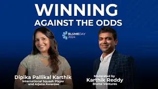 Dipika Pallikal Karthik 's Tryst With A Life Full of Sport | Blume Day | Karthik Reddy