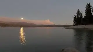 Garnet Fire plus Full Moon Rise