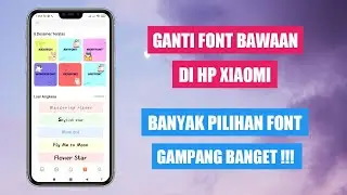 CARA MENGGANTI FONT DI SEMUA HP XIAOMI | TERBARU 2021