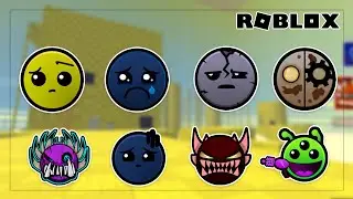 How to Find All 8 New Geometry in Find the Geometry Dash Difficulties [96] - Roblox