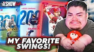 I used a team with the best swings in MLB 24!