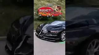 Supercar Crash Bugatti Chiron and Porsche 911 Crash 