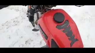 Запуск с руки Иж Планета 5.01