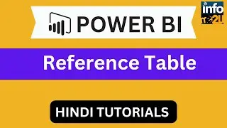 Reference Table in Power BI | Hindi Tutorials