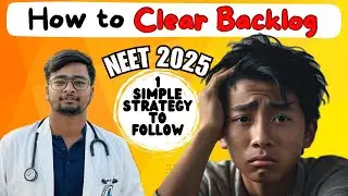 How to clear backlog ✅ | backlog कैसे clear करें | #neet2025 #neet2026