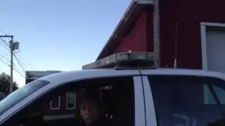Police Caught on Private Property