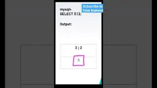 Bitwise OR part 2 | Bitwise Operators | MySQL Operators 