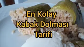 Kabak Dolması Nasıl Yapılır ?  / Kabak Dolması Tarifi