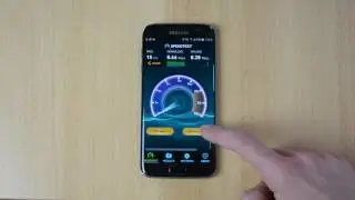 Samsung Galaxy S7 EDGE Internet Speed Test!