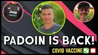 Simone Padion Returns || Juventus Away Kit OUT NOW || I Took The Vaccine!