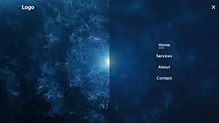 Responsive Navbar With Glass Effect Using HTML & CSS