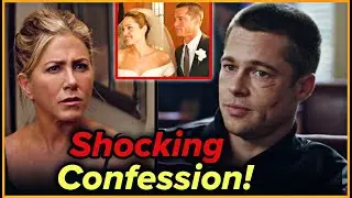 Brad Pitt Misses Jennifer Aniston? His Shocking Confession.#bradpitt
