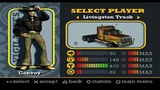 Vigilante 8 2nd Offense | Livingston Truck (Full Upgrade) / Convoy Quest