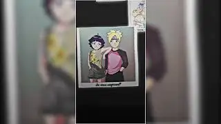 Copines || Boruto And Himawari💓 || Lyric video Editz