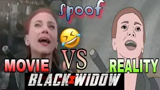 Black Widow Spoof || Movie Vs Reality || Marvel studio