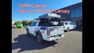 GWM Cannon Canopy install