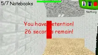 Baldi's Basics {WRONG ANSWERS ONLY}, but Baldi is Insanely Fast..