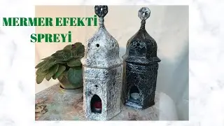 SPRAY WAS MUCH MORE EASIER 😅 How to Use Marble Effect Spray (Marble Pattern) Eng subtitle