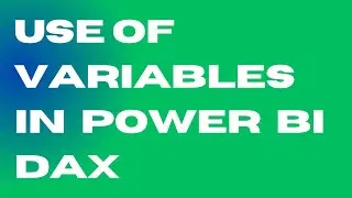 Use of Variables in Power Bi DAX-44 || Dax Variables