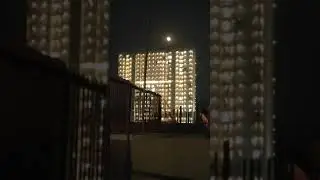 amazing moon 🌒 full moon day  night scene