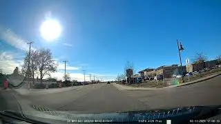 Idiot Utah driver almost causes me to crash.