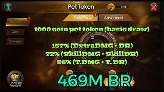 Pet Token : 1000 Coin = Boost BR + Rare !!!!