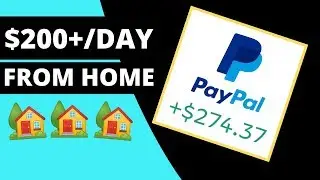 EARN $200+ EVERY DAY FROM HOME 🏡 (Work From Home 2020)