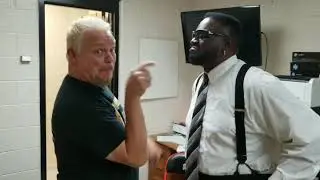 MR.HUGHES and SHANE DOUGLAS