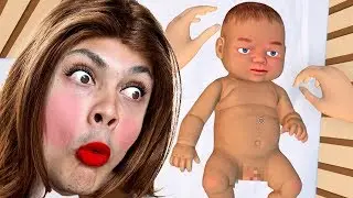 TAKE CARE OF THIS BABY ?!?! (Baby and Mother Simulator)