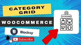 Create a grid of categories in WooCommerce in Blocksy