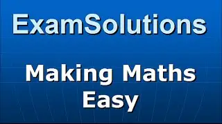 Motion in a vertical circle - particle on a string : ExamSolutions Maths Revision