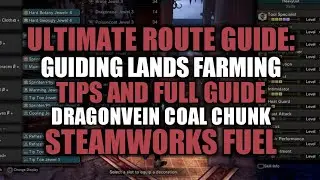 NEW ULTIMATE ROUTE GUIDE: STEAMWORKS FUEL DRAGONVEIN COAL CHUNK FARMING | MHW: ICEBORNE