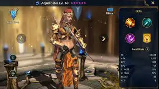 Raid Shadow Legends Hero Showcase Adjudicator lv 60