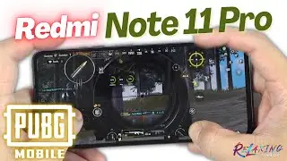 Redmi Note 11 Pro PUBG Mobile Gaming Review 2024 | FPS & Battery Drain test