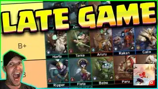 Late Game TIER LIST - The HEROES you SHOULD be Going For!!