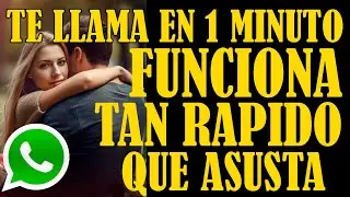 TE LLAMA EN 1 MINUTO!! FUNCIONA TAN RAPIDO QUE ASUSTA😱😱📲📲📲