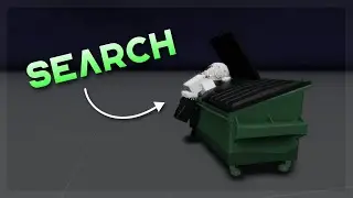 Roblox Dumpster Diving System // FREE