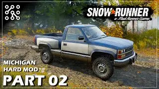 SNOWRUNNER CZ | HARD MÓD Michigan #02 | Lets play | Česky