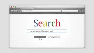 How to make a web browser with dynamic buttons in After Effects (tutorial preview)